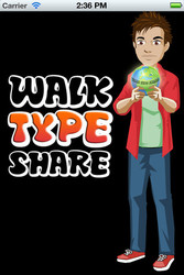 Free Download Android/IOS Application – Walk Type Share