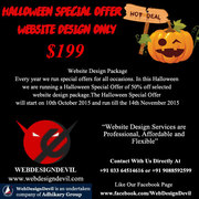 Website Design Halloween Offer For Your Business Online!
