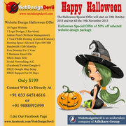 Cheap WebSite Design Halloween Deals Only $199